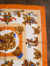 Load image into Gallery viewer, Hermes Cashmere and Silk Scarf « Confidents Des Cœurs » by Loїc Dubigeon.