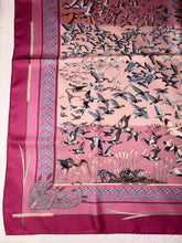 Load image into Gallery viewer, Hermes Silk Scarf “Libres Comme l'Air” by Annie Faivre