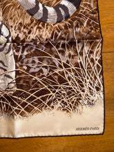 Load image into Gallery viewer, Hermes Silk Scarf Tigre Du Bengale by Robert Dallet
