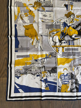 Load image into Gallery viewer, Hermes Silk Twill Double Sided Scarf WOW by Ugo Bienvenu