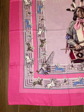 Load image into Gallery viewer, Hermes Cashmere and Silk Scarf “La Pani Shar Pawnee” by Kermit Oliver 140.