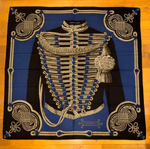 Load image into Gallery viewer, Hermès Cashmere/Silk Shawl Brandebourgs 140