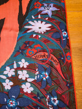 Load image into Gallery viewer, Hermes Cashmere/Silk Shawl “Tyger Tyger” by Alice Shirley 140