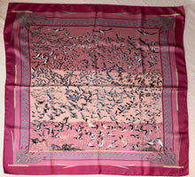 Load image into Gallery viewer, Hermes Silk Scarf “Libres Comme l'Air” by Annie Faivre