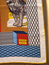 Load image into Gallery viewer, Hermes Cashmere/Silk “Grand Theatre Nouveau” by Gianpaolo Pagni 140.