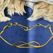 Load image into Gallery viewer, Hermes Silk Twill Scarf «Pékinois» by Xavier de Poret
