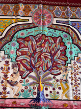 Load image into Gallery viewer, Hermes Cashmere/Silk Shawl “Aux Portes Du Palais” by Christine Henry 140