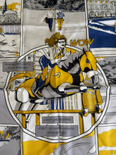 Load image into Gallery viewer, Hermes Silk Twill Double Sided Scarf WOW by Ugo Bienvenu