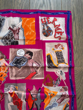 Load image into Gallery viewer, Hermes Vintage Silk Scarf “J'aime mon Carré” by Saw/Adaptation Studio