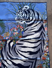 Load image into Gallery viewer, Hermes Vintage Silk Scarf “Tyger Tyger” by Alice Shirley