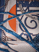 Load image into Gallery viewer, Hermes Vintage Silk Scarf «Rendez-Vous Chez Hermès» by Carine Brancowitz