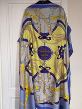 Load image into Gallery viewer, Hermes Cashmere/Silk Shawl “La Promenade du Matin” by Henri d'Origny 140