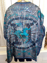 Load image into Gallery viewer, Hermes Double-faced silk scarf “C’est la Fête” by Daiske Nomura.