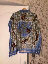 Load image into Gallery viewer, Hermes Cashmere and Silk GM Shawl “Casse-Noisette” by Antoine de Jacquelot