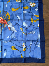 Load image into Gallery viewer, Hermes Silk jacquard Scarf “Neige d’Antan Detail” by Cathy Latham.