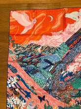 Load image into Gallery viewer, Hermes Silk Twill Scarf “Into the Canadian Wild » by Alice Shirley.