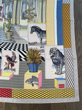 Load image into Gallery viewer, Hermes Cashmere/Silk “Grand Theatre Nouveau” by Gianpaolo Pagni 140.