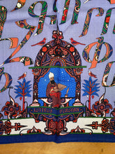 Load image into Gallery viewer, Hermes Cashmere and Silk GM Shawl “Lettres d’Erevan” by Karen Petrossian 140.