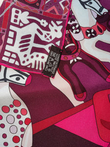 Hermes Silk Twill Scarf “Zabavushka" by Eugenia Miroshnichenko.