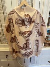 Load image into Gallery viewer, Hermes Silk Twill Scarf «Persian Cats» by Xavier de Poret.