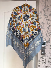 Load image into Gallery viewer, Hermes Cashmere/Silk Shawl “Early America” by Françoise de la Perriere 140