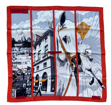 Load image into Gallery viewer, Hermes Vintage Silk Scarf “Quand Soudain” by Dimitri Rybaltchenko