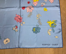 Load image into Gallery viewer, Hermes Silk Twill GM Shawl “Robe Legere” by Théo de Gueltzl 140.