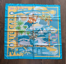 Load image into Gallery viewer, Hermès Silk Scarf « Monte Carlo » By Joachim Metz for Societe des Bain de Mer