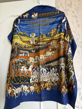 Load image into Gallery viewer, Hermes Silk Twill Scarf “Grande Cortege au Moscou” by Michel Duchene.