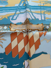 Load image into Gallery viewer, Hermès Silk Scarf « Monte Carlo » By Joachim Metz for Societe des Bain de Mer