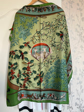 Load image into Gallery viewer, Hermes Cashmere and Silk GM Shawl “Neige d’Antan” by Cathy Latham.