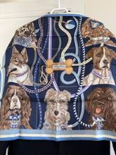 Load image into Gallery viewer, Hermes Vintage Silk Scarf “Jour de Casting” by Liz Stirling.