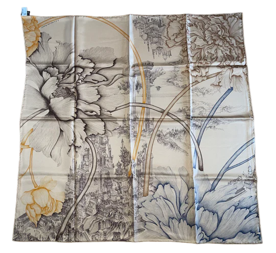 Hermes Silk Scarf 