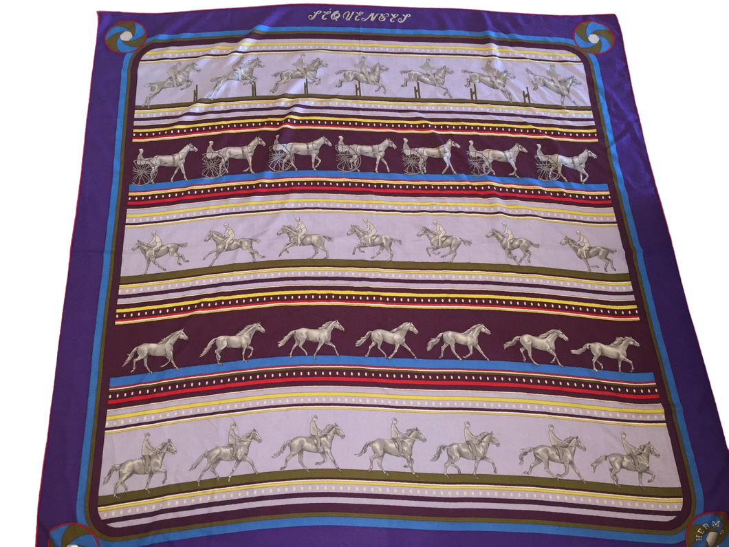 Hermes Cashmere/Silk Shawl “Sequences” by Cathy Latham 140