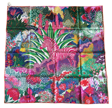 Load image into Gallery viewer, Hermes Silk Twill Scarf “Mountain Zebra” by Alice Shirley.