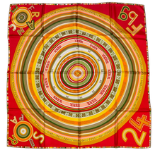 Load image into Gallery viewer, Hermes Silk Twill Scarf “TOHU-BOHU” by Claudia Stuhlhofer-Mayr.