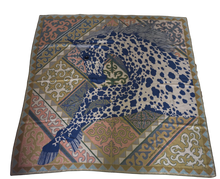 Load image into Gallery viewer, Hermes Cashmere/Silk Shawl “Appaloosa des Steppes” by Alice Shirley 140