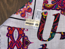 Load image into Gallery viewer, Hermes Cashmere and Silk GM Shawl “Lettres d’Erevan” by Karen Petrossian 140.