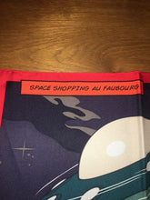 Load image into Gallery viewer, Hermes Silk Twill Scarf “Space Shopping Au Faubourg” by Dimitri Rybaltchenko.