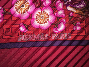 Hermes Silk Plisse Scarf “Turandot” by Natsuno Hidaka.