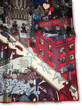 Load image into Gallery viewer, Hermes Silk Scarf « Animapolis » by Jan Bajtlik