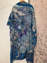 Load image into Gallery viewer, Hermes Cashmere and Silk GM Shawl “CAVALIERS DU CAUCASE” by Annie Faivre 140