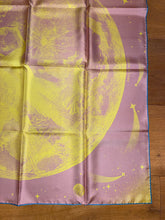 Load image into Gallery viewer, HERMES “Clair de Lune” double face Scarf by Dimitri Rybaltchenko.