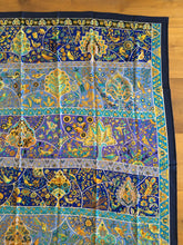 Load image into Gallery viewer, Hermes Cashmere and Silk GM Shawl “Au Pays des Oiseaux Fleurs” by Christine Henry 140