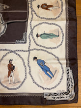 Load image into Gallery viewer, Special edition Hermes Silk Twill Scarf «Les banquiers » by Hugo Grykar