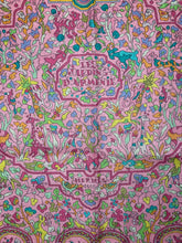 Load image into Gallery viewer, Cashmere/Silk HERMES shawl “Les Jardins D&#39;Armenie” by Karen Petrossian.