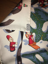 Load image into Gallery viewer, HERMÈS Silk Scarf “Noël Au 24 Faubourg” by Dimitri Rybaltchenko.