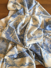 Load image into Gallery viewer, Hermes Cashmere/Silk Shawl “Les Cabanes” 140