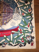 Load image into Gallery viewer, HERMÈS Silk Scarf “Noël Au 24 Faubourg” by Dimitri Rybaltchenko.