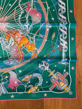 Load image into Gallery viewer, Hermes Vintage Silk Scarf «Chorus Stellarum» by Daiske Nomura.